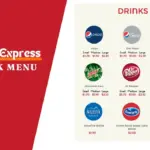 Panda express drink menu